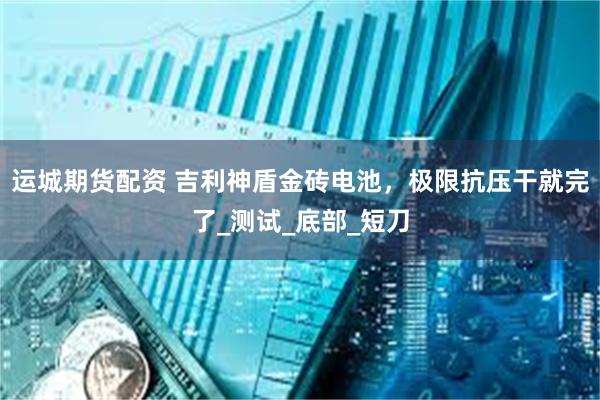 运城期货配资 吉利神盾金砖电池，极限抗压干就完了_测试_底部_短刀